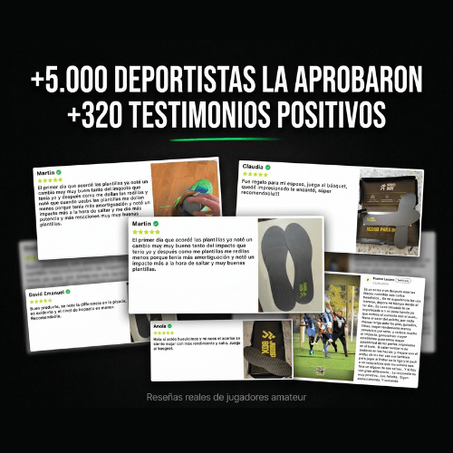 Plantillas 100% Fibra de Carbono para Amantes del Deporte - Nico de Jump Box